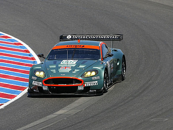 Sports, Auto, Aston Martin, Cars, Asphalt, Front View, Style, 2005, Racing Car, Dbr9 HD wallpaper