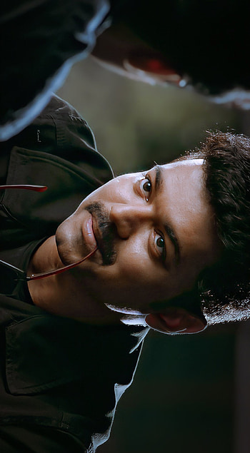 Mersal, Vijay, lip, thalapathy Vijay, thalapathy HD phone wallpaper