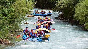 Ecrins National Park, Rafting HD wallpaper