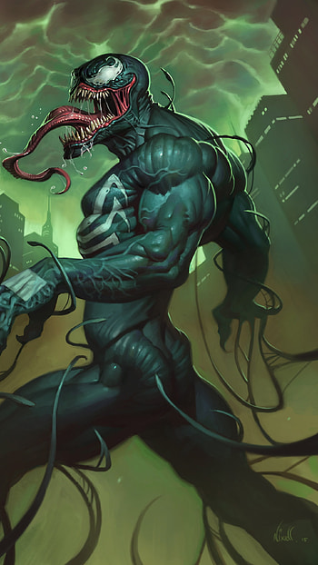 Venom, Marvel Superhero, Hero HD phone wallpaper
