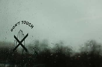 Rain, Drops, Words, Moisture, Glass, Inscription, Touching, Touch HD wallpaper