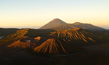 Nature, Sky, Mountains, Vertex, Relief, Tops, Volcano HD wallpaper
