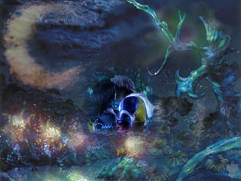 Tidus and Yuna, final, yuna, fantasy, tidus HD wallpaper