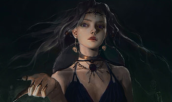 Witch, halloween, aerith, art, face, girl, aerithart, hat, dark, jewel HD wallpaper