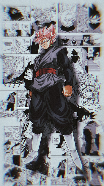 Goku Black, goku_black, ssj_rose, dbs, rose HD phone wallpaper
