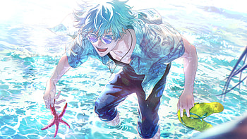 Masamichi Yaga, Satoru Gojo, Shoko Ieiri, Atsuya Kusakabe, Kiyotaka Ijichi Jujutsu Kaisen HD wallpaper