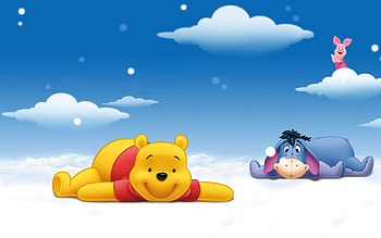 Eeyore and Piglet, Winnie the Pooh HD wallpaper