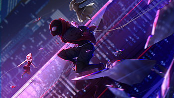 Spider-Man Into the Spider-Verse HD wallpaper