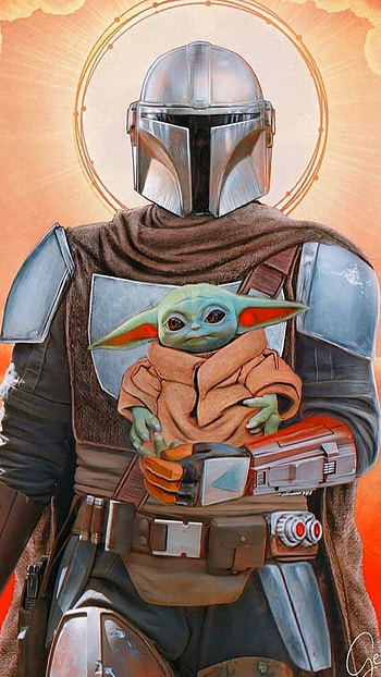 Mandalorian, Mandalorian Superhero HD phone wallpaper