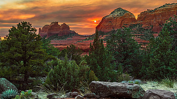Red Rock State Park, USA HD wallpaper