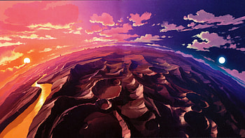 Planet Tengen Toppa anime Gurren Lagann and . HD wallpaper