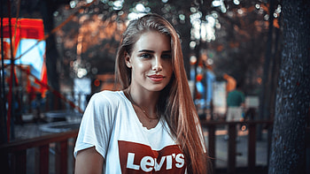 Gorgeous, woman, smile, girl model HD wallpaper
