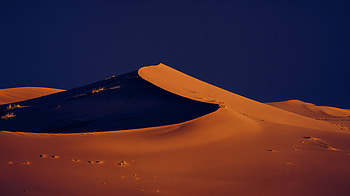 Serene Sands: Sahara Ultra, sahara, desert, sand dune, landscape, Night Sky HD wallpaper