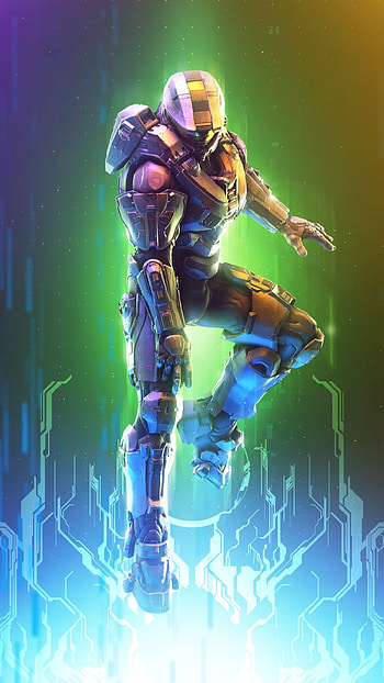 Halo, Animation, Art HD phone wallpaper