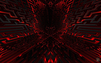 black and red HD wallpaper