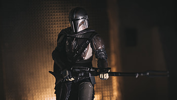 Night hunt in the Mandalorian, , Intense action, TV series background HD wallpaper