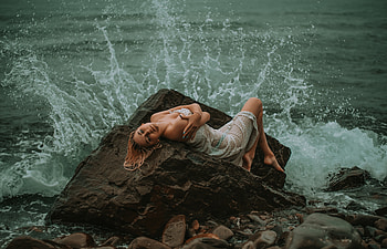 Model, girl, women, mood HD wallpaper