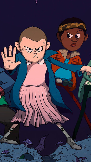 Stranger Things, Illustration HD phone wallpaper