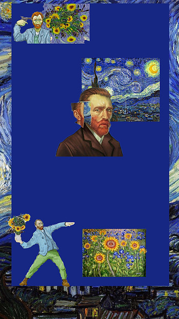 Van gogh, pintura, arte HD phone wallpaper