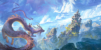 In Dragons Land , dragons, artist, artwork, digital-art, deviantart HD wallpaper