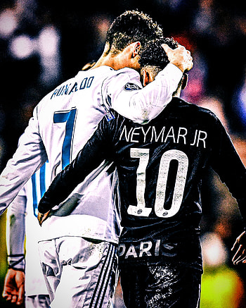 Cristiano & neymar jr, sports_jersey, sports_gear HD phone wallpaper