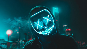LED Mask HD wallpaper