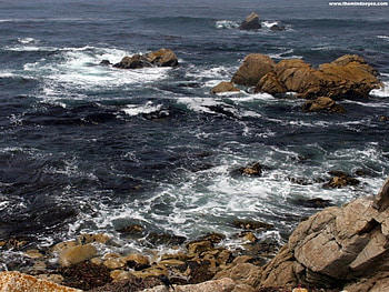 Pebble beach, nature, beaches HD wallpaper