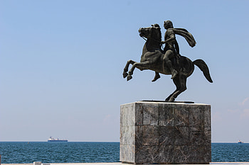 Alexander the Great, Monument, Thessaloniki HD wallpaper