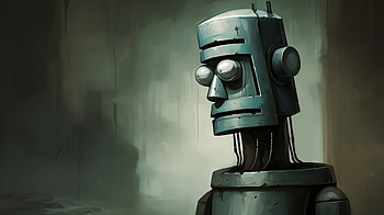 H1: Retro Futuristic Robot Art, Bender (Futurama), TV Show, Futurama, illustration, character design HD wallpaper