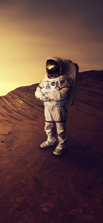 Astronaut, NASA HD phone wallpaper