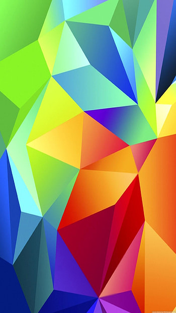 Abstract 6 Plus - Colorful Red Blue Green Triangles 6 Plus HD phone wallpaper
