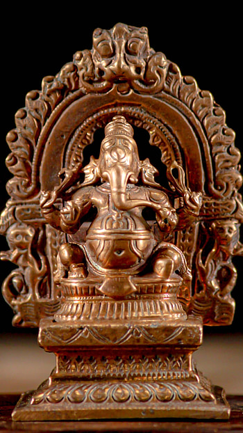 God Ganesh, Beautiful Background, ganesh HD phone wallpaper