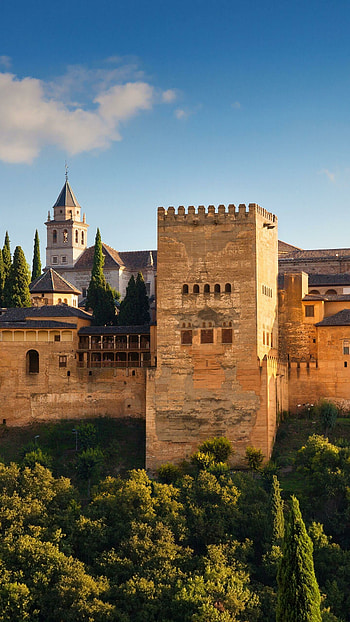 Granada, Spain HD phone wallpaper