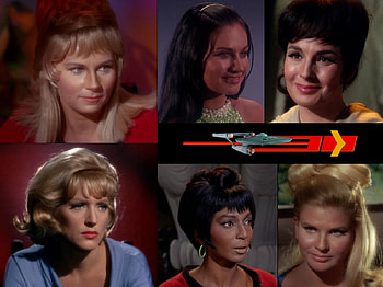 Characters From Star Trek The Original Series, Trek Characters, Lenore Karidian, Nurse Chapel, Ruth, Nyota Uhura, Star Trek HD wallpaper