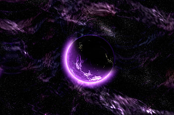 Universe, Violet, Galaxy, Purple, Planet HD wallpaper