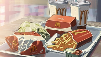 Mcdonalds Minimalism, minimalism, artist, digital-art HD wallpaper
