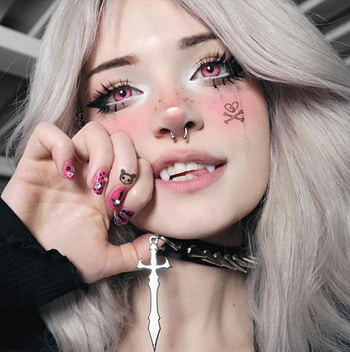 Gothic Anime Girl HD phone wallpaper