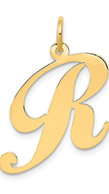 R Letter, Golden, locket HD phone wallpaper