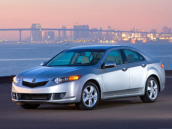 Auto, Sunset, Acura, Cars, City, Lights, Asphalt, Bridge, Side View, Style, Akura, 2008, Silver Metallic, Tsx HD wallpaper