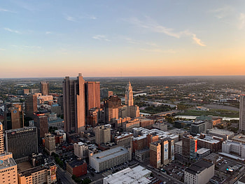 Columbus Skyline, Travels, Mint houses, Unique accommodations HD wallpaper