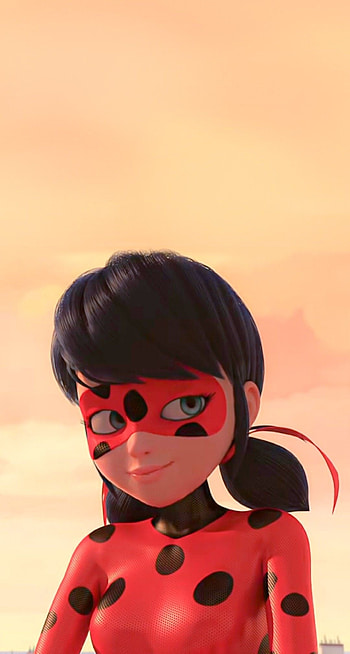 Ladybug, Cat Noir, Lockscreen , Funny characters HD phone wallpaper
