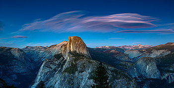 Yosemite National Park Glacier Point, yosemite, park, glacier, sky, mountains, mountain, clouds, nature HD wallpaper