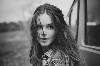 Rebecca Breeds, rebecca-breeds, celebrities, girls, monochrome, black-and-white HD wallpaper