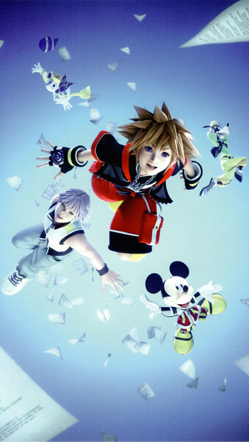 Kingdom Hearts mobile , Sora and friends, Mobile gaming, Keyblade wielders HD phone wallpaper