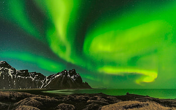Aurora Borealis, sky, borealis, northern lights, aurora HD wallpaper