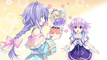 Neptune (Hyperdimension Neptunia), Video Game, Hyperdimension Neptunia Victory, Histoire (Hyperdimension Neptunia), Plutia (Hyperdimension Neptunia) HD wallpaper