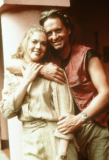 Michael Douglas, Debra Winger, Behind-the-scenes feud, Hollywood anecdotes HD phone wallpaper