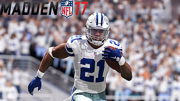 dallas-cowboys-madden-nfl-17-playing-game-football--. Â«Â« HD wallpaper