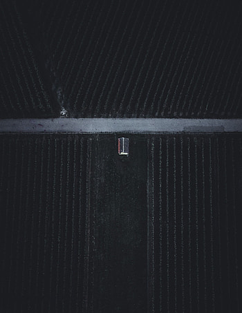 View From Above, Dark, Miscellanea, Miscellaneous, Road, House, Field, Garden, Farm HD phone wallpaper