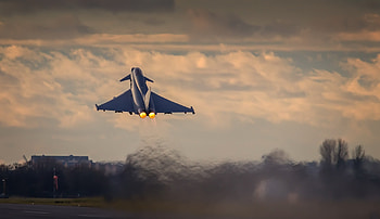 Jet Fighter, Eurofighter Typhoon, Jet Fighters, Military, Aircraft, Warplane HD wallpaper